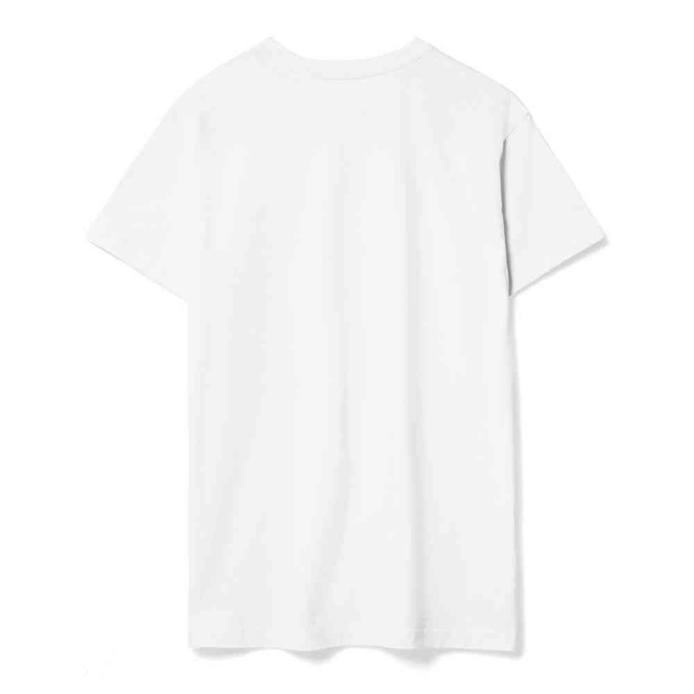 Футболка унисекс T-Bolka 160, белая (белоснежная) - 2