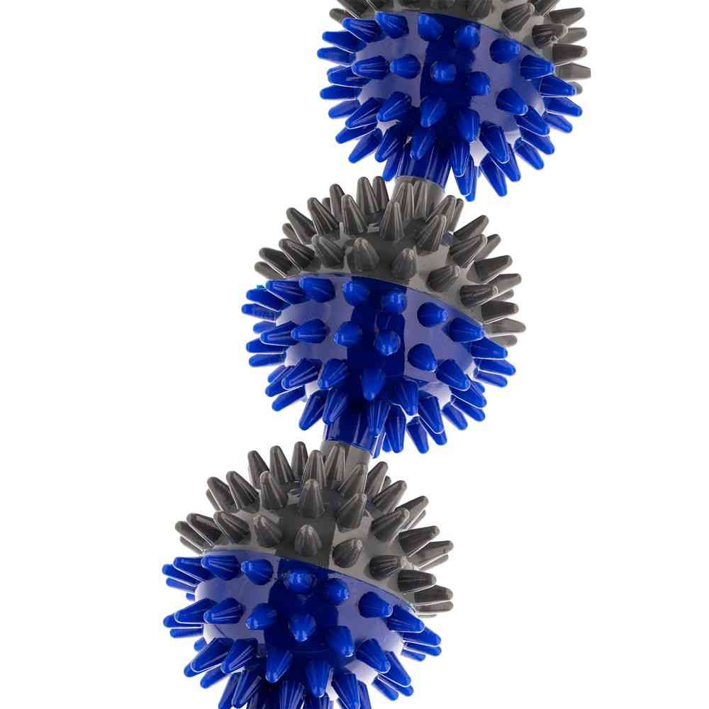 Ручной МФР-массажер Tres Picos, серый с синим - 2