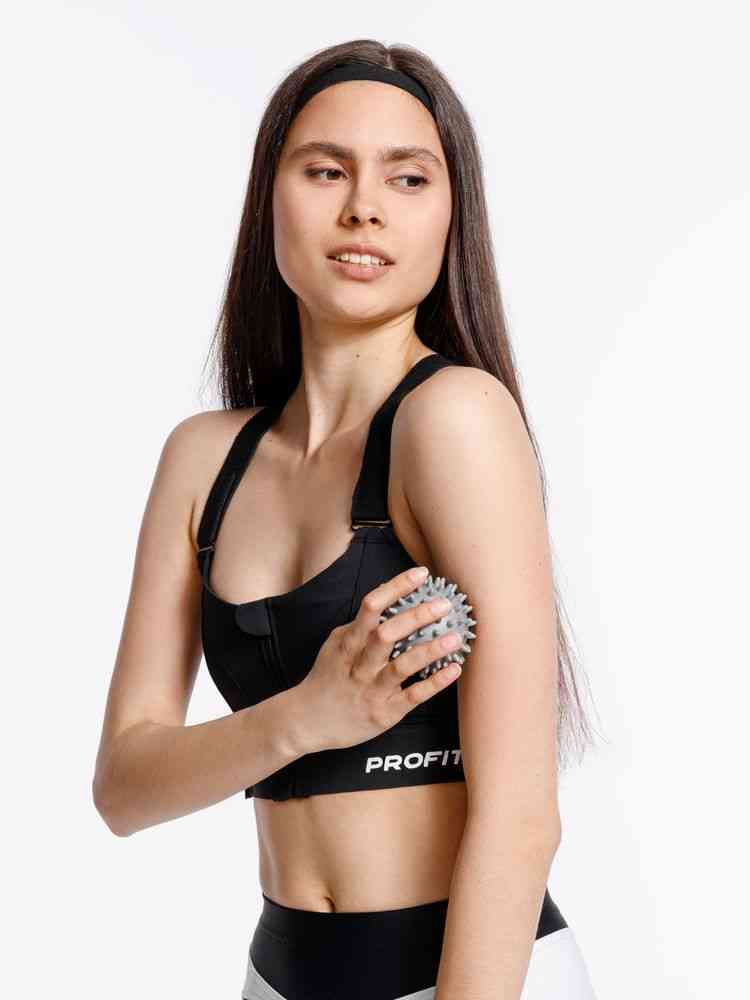 Набор массажных мячей для MФР Relaxify, черный с серым - 5