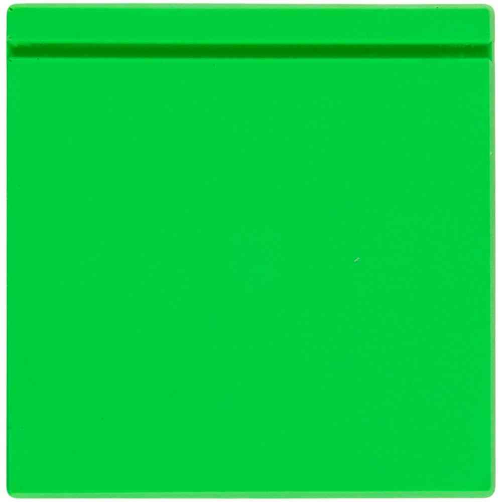 Лейбл из ПВХ Kare, зеленый неон