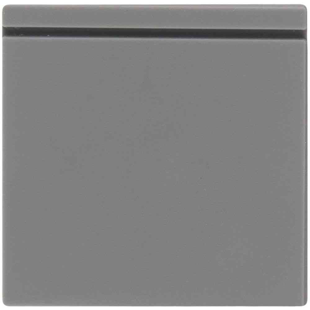 Лейбл из ПВХ Kare, серый