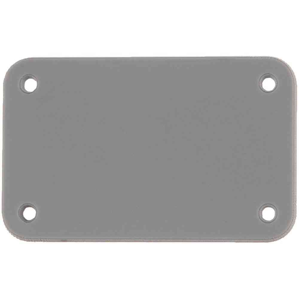 Лейбл из ПВХ Kreta, S, серый