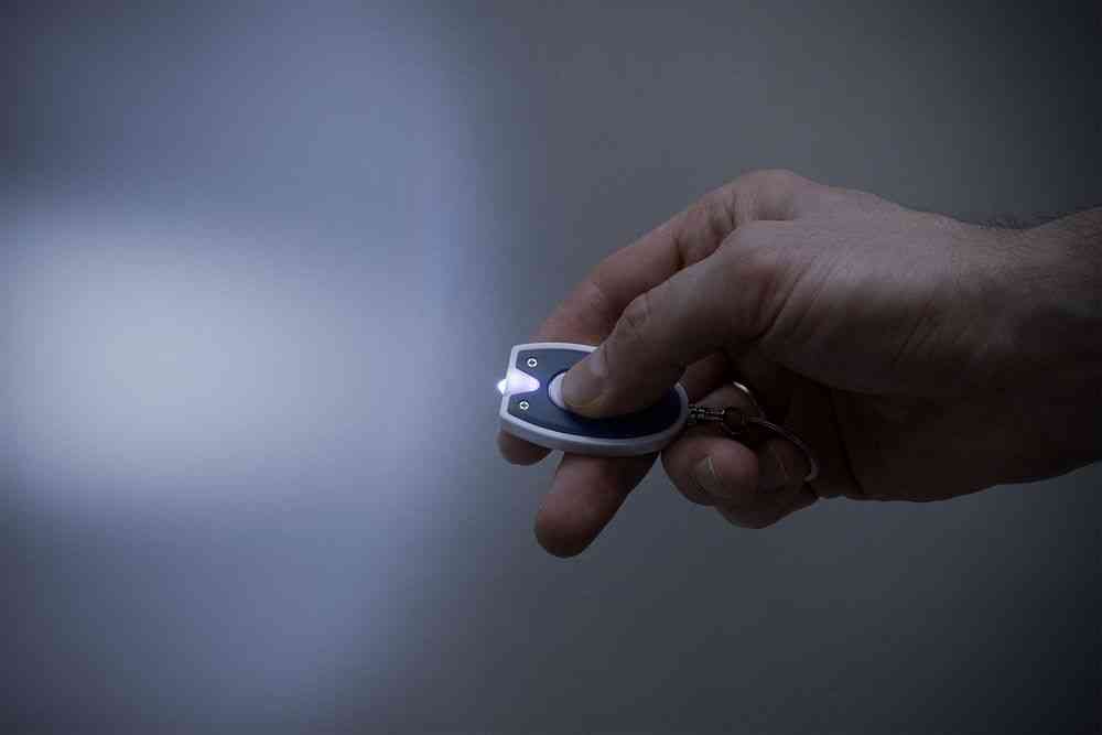 Брелок-фонарик Vivid, ver.2, синий с белым - 5