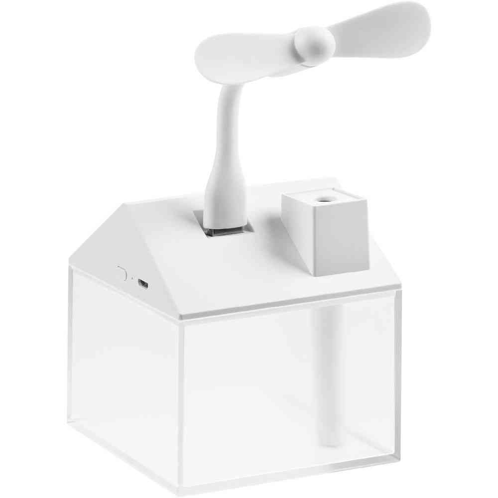 Настольный увлажнитель Arioso с вентилятором и лампой, белый - 2