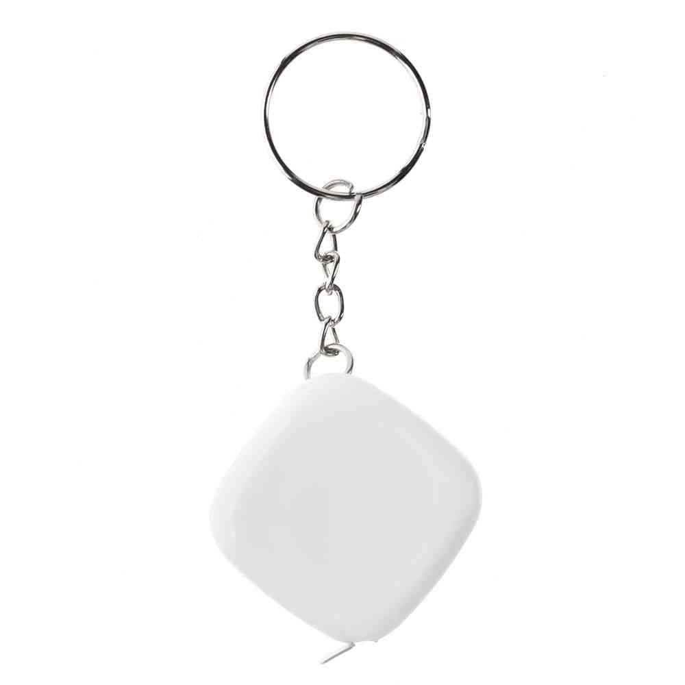 Брелок с рулеткой Metric, белый - 3