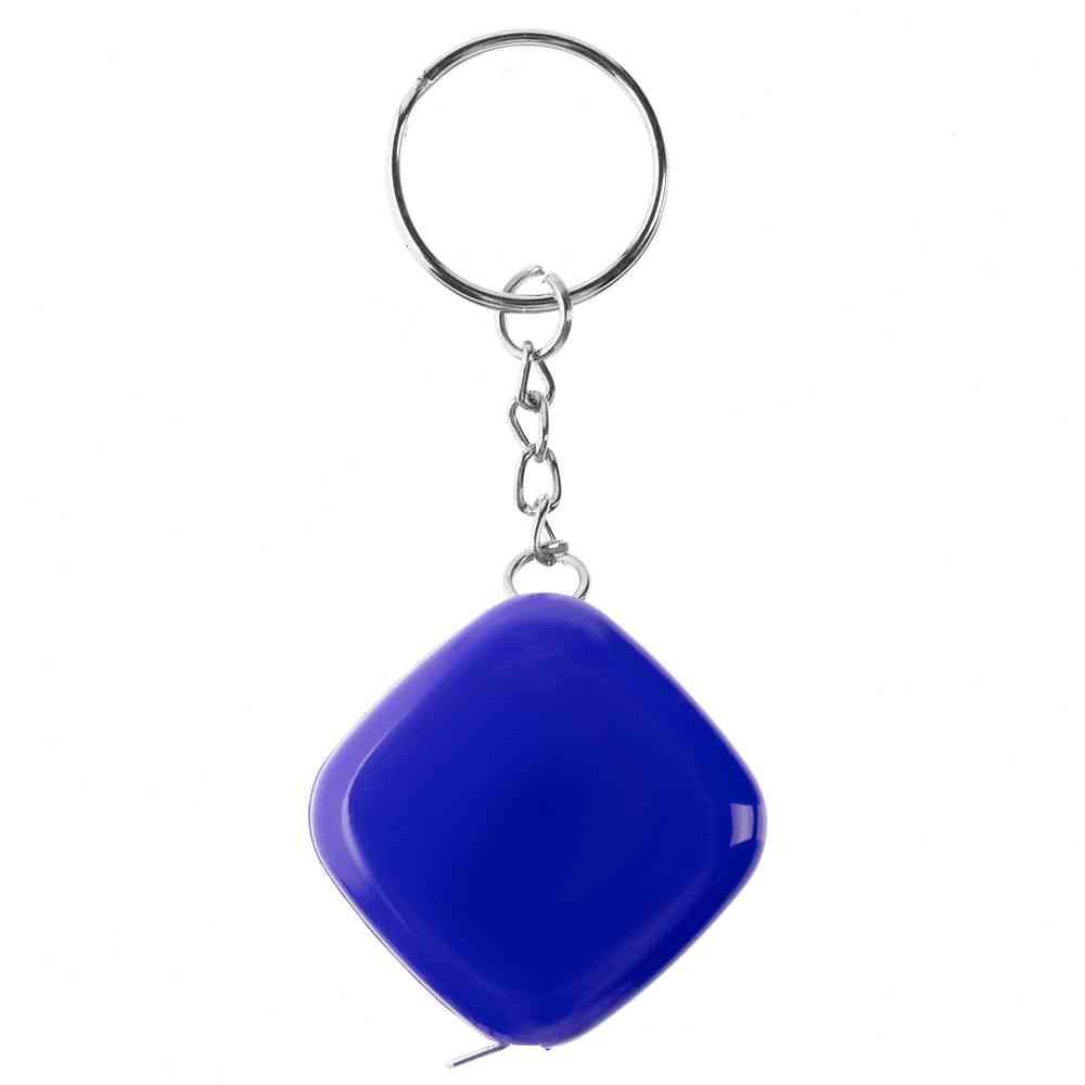 Брелок с рулеткой Metric, синий - 2