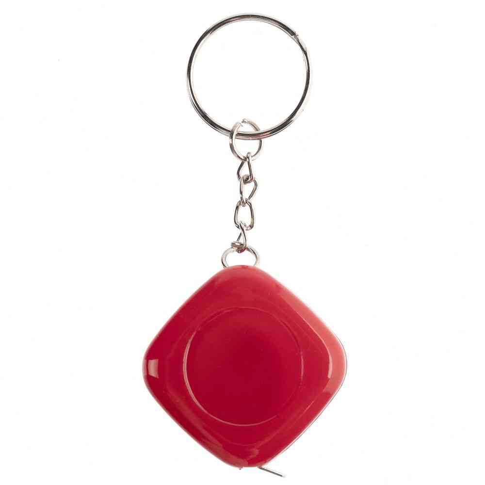 Брелок с рулеткой Metric, красный - 4