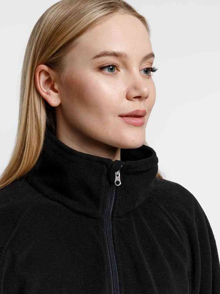 Куртка флисовая унисекс Fliska, черная - 9