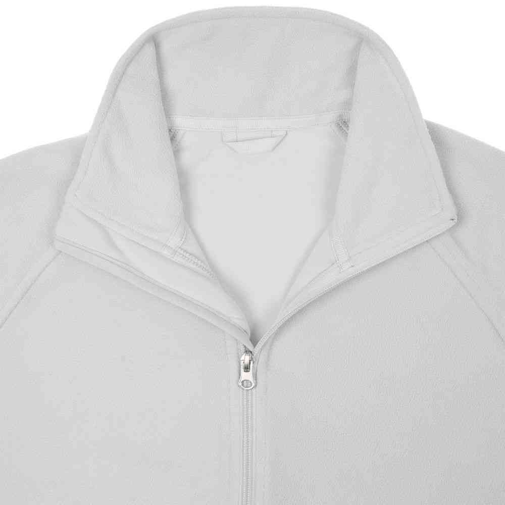 Куртка флисовая унисекс Fliska, светло-серая - 3