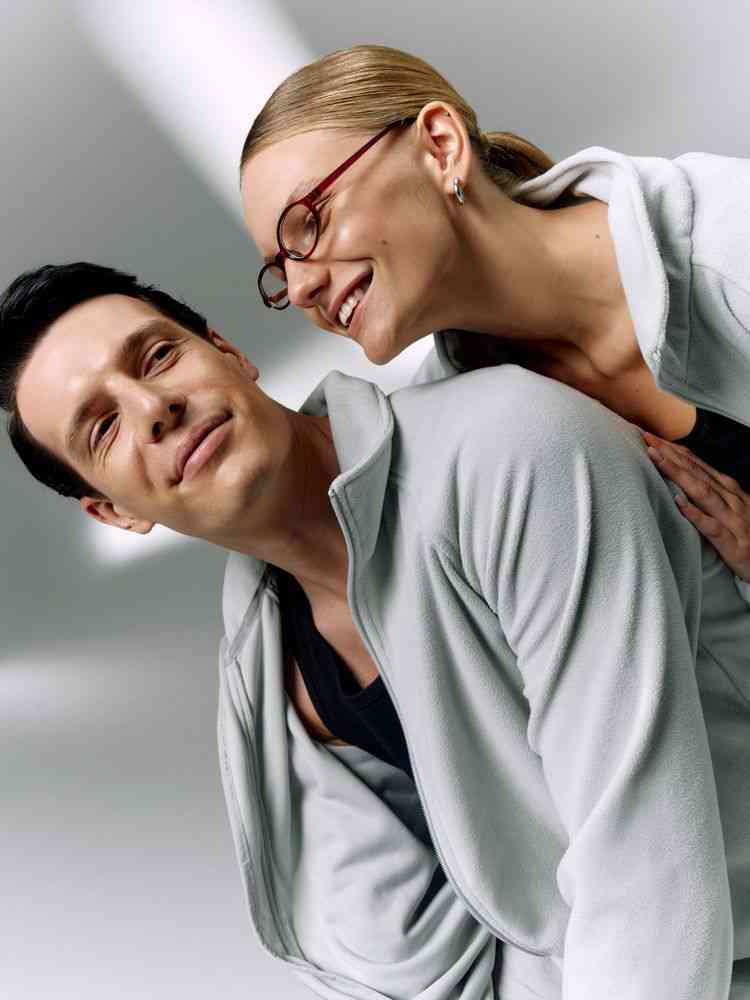 Куртка флисовая унисекс Fliska, светло-серая - 8