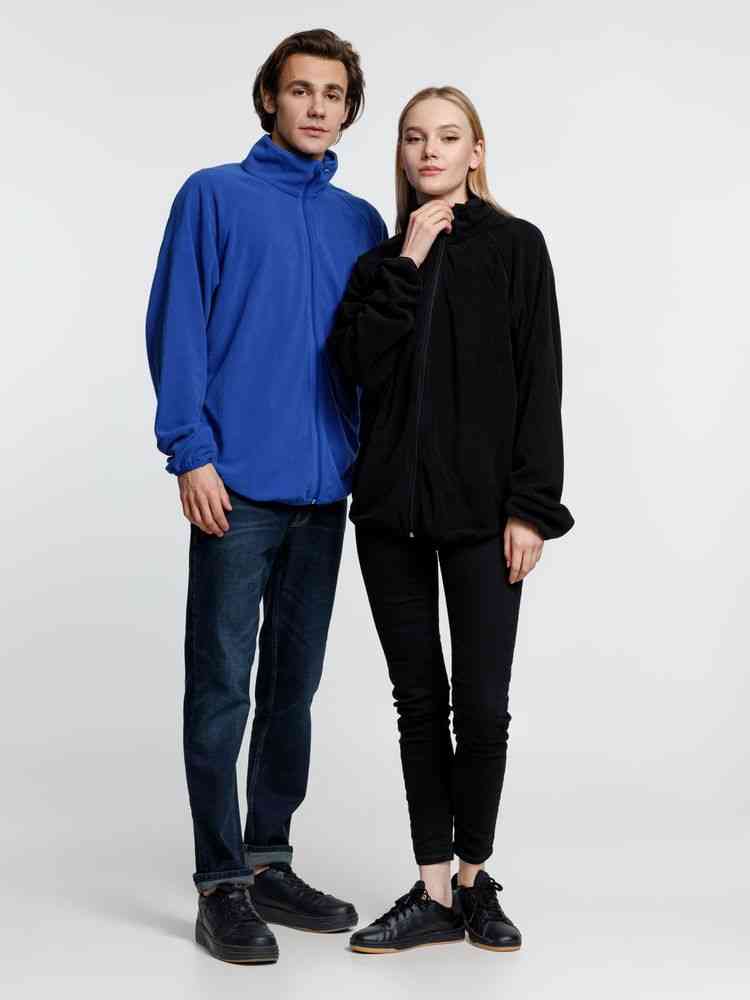 Куртка флисовая унисекс Fliska, ярко-синяя - 11