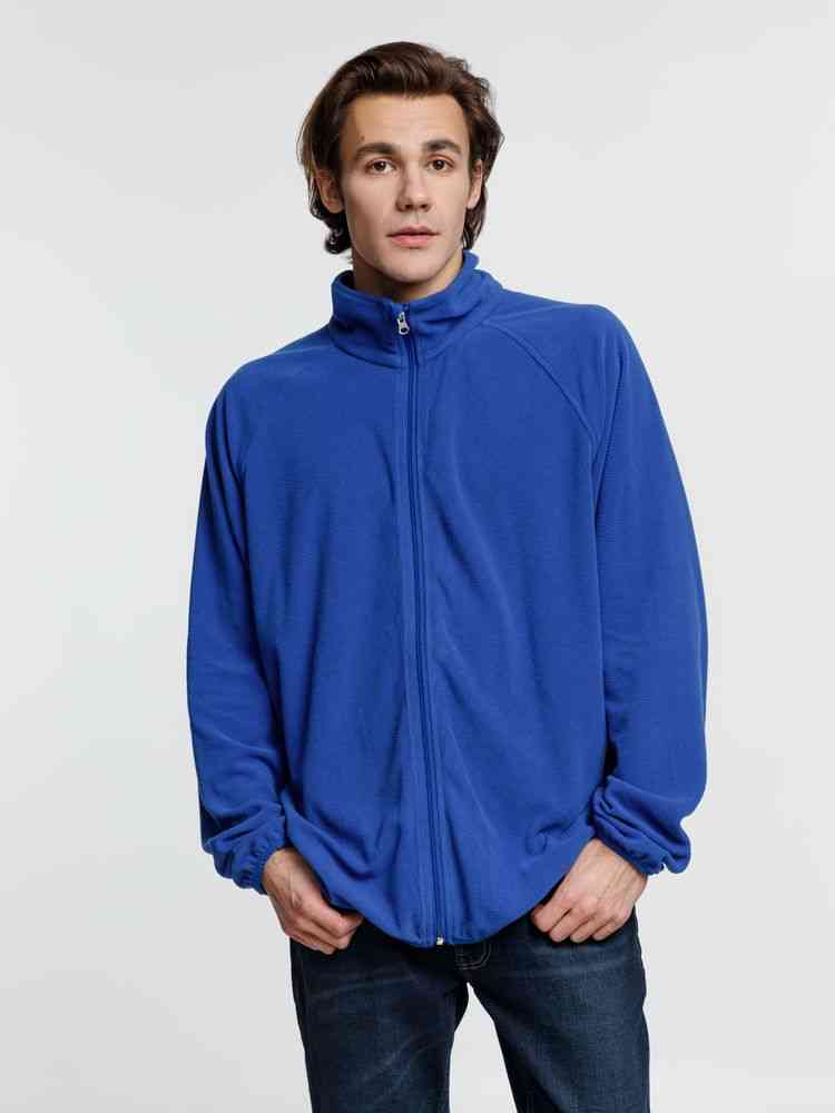 Куртка флисовая унисекс Fliska, ярко-синяя - 7