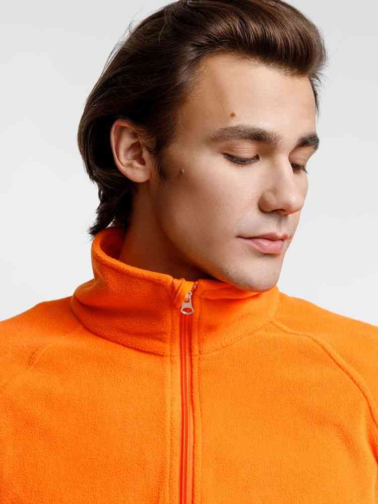 Куртка флисовая унисекс Fliska, оранжевая - 9