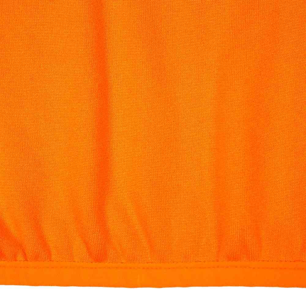 Куртка флисовая унисекс Fliska, оранжевая - 5