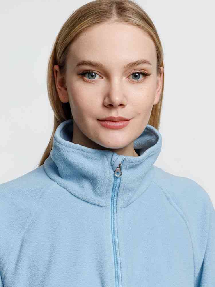 Куртка флисовая унисекс Fliska, голубая - 9