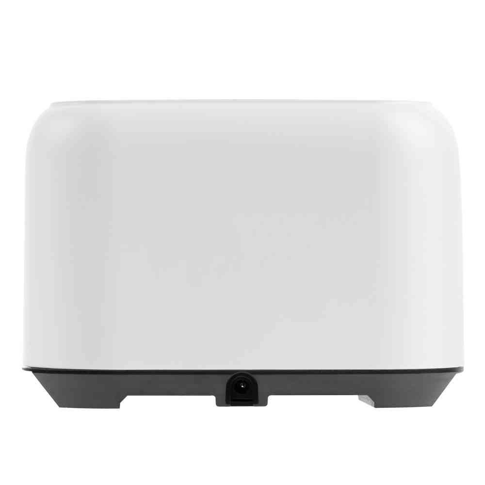 Увлажнитель-ароматизатор Fire Flick с имитацией пламени, белый - 4