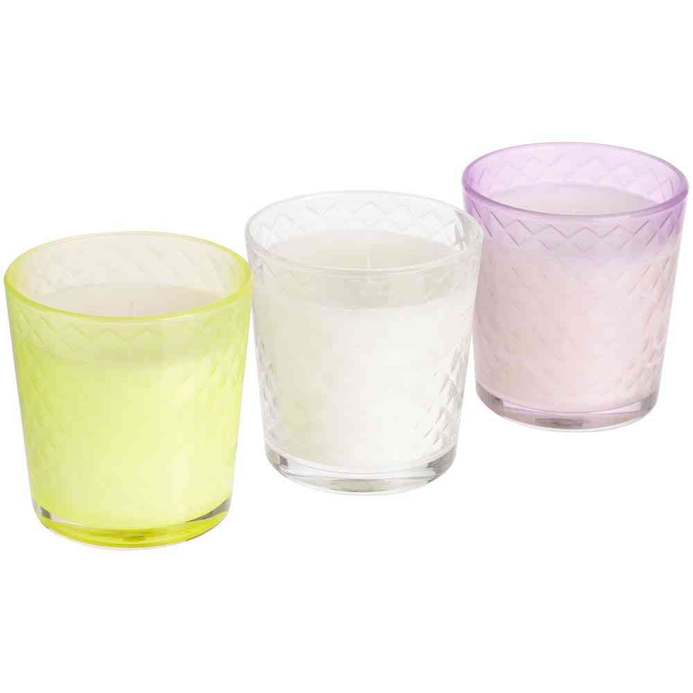 Свеча ароматическая Ristoro, желтая, ягоды в игристом - 4