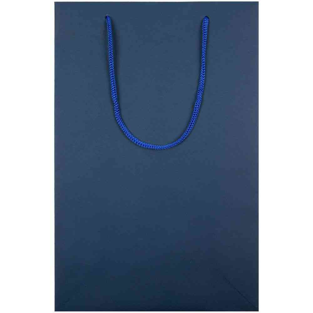 Пакет бумажный Waski M, синий - 2