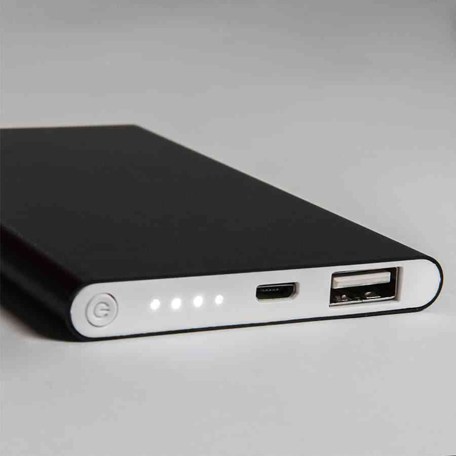 Универсальный аккумулятор Al 4 (4000 мАч), черный, 11х6.9х0,98 см - 4