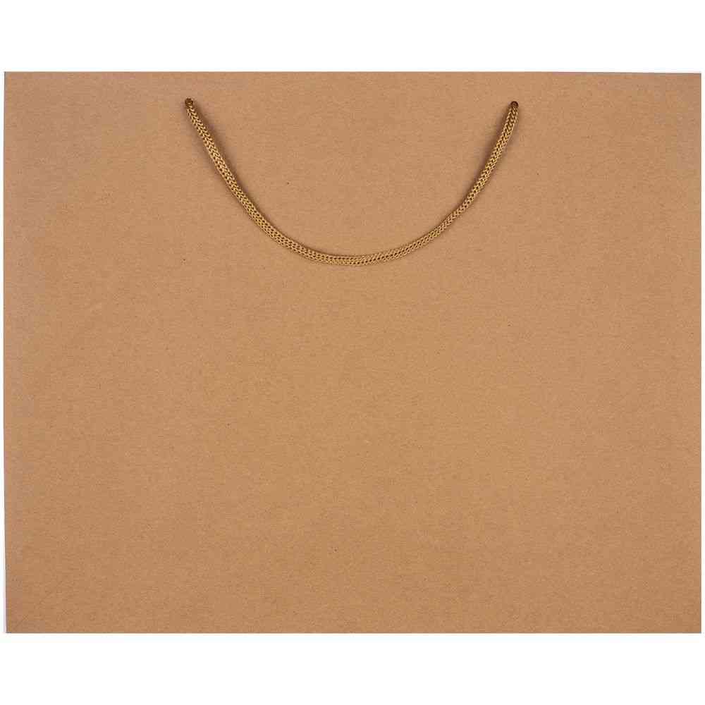 Пакет бумажный Plat L, крафт - 2