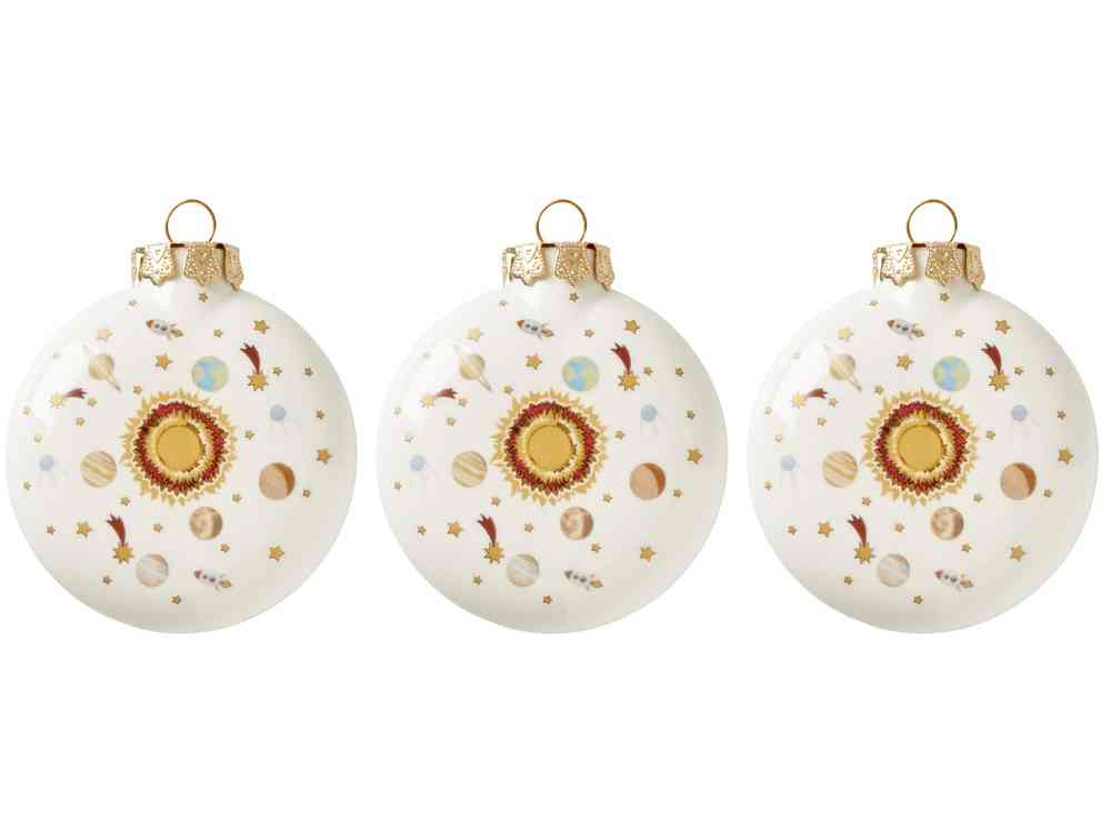 Набор новогодних игрушек, 3 шт - 3