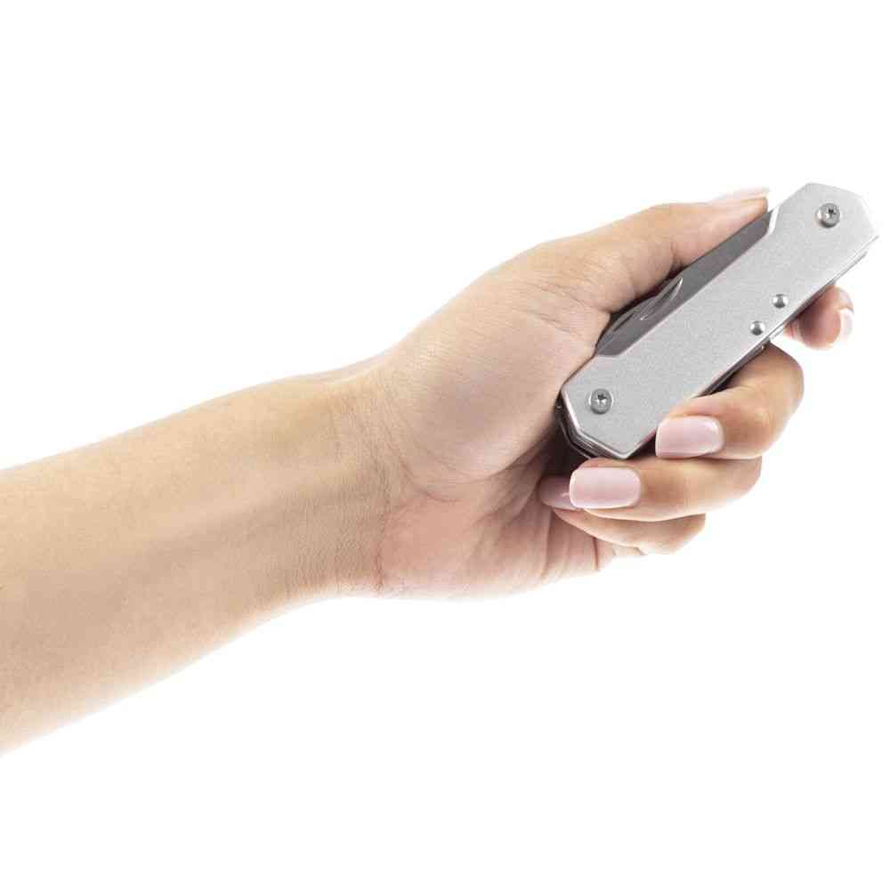 Туристический нож Liten Halp, серебристый - 5