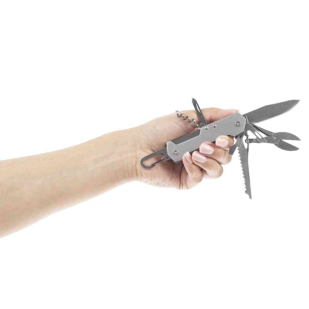 Туристический нож Liten Halp, серебристый - 6