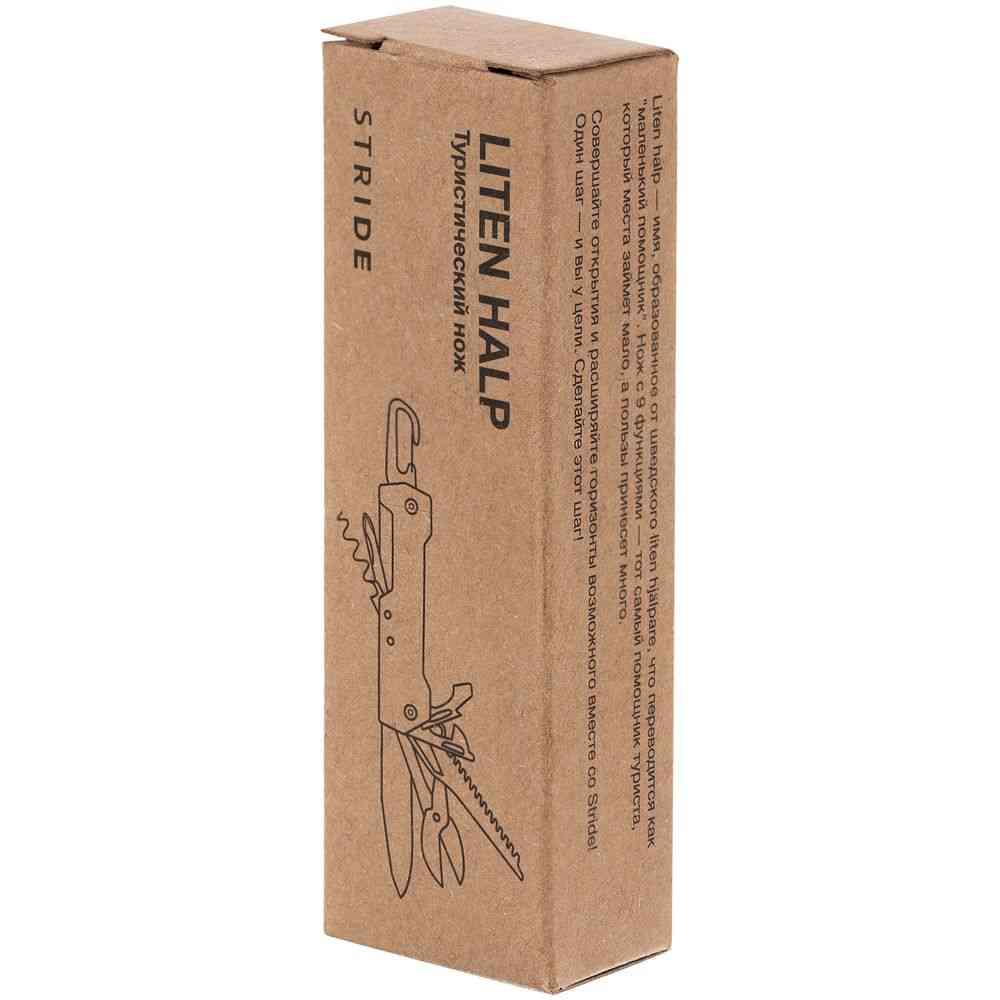 Туристический нож Liten Halp, серебристый - 11