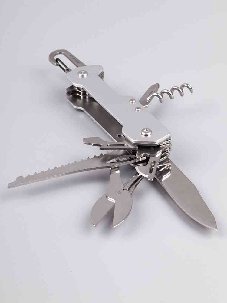 Туристический нож Liten Halp, серебристый - 8