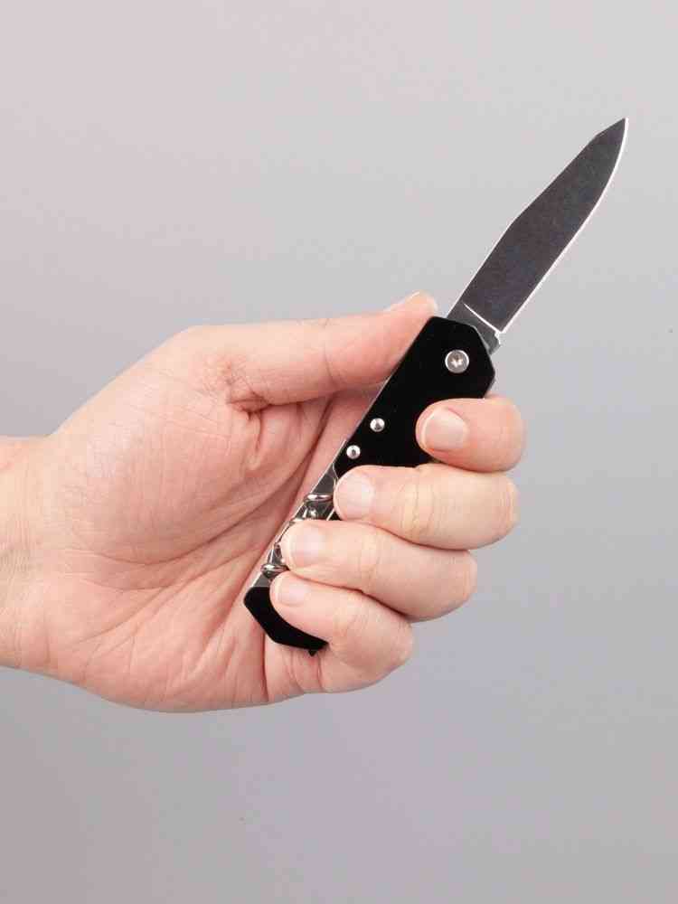 Туристический нож Liten Halp, черный - 7