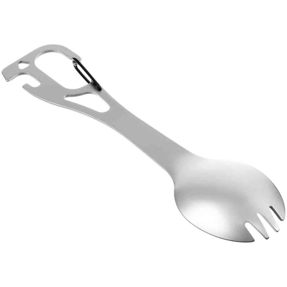 Походный столовый прибор Twin Win, стальной - 2