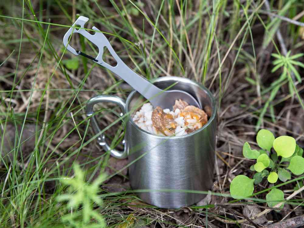 Походный столовый прибор Twin Win, стальной - 6