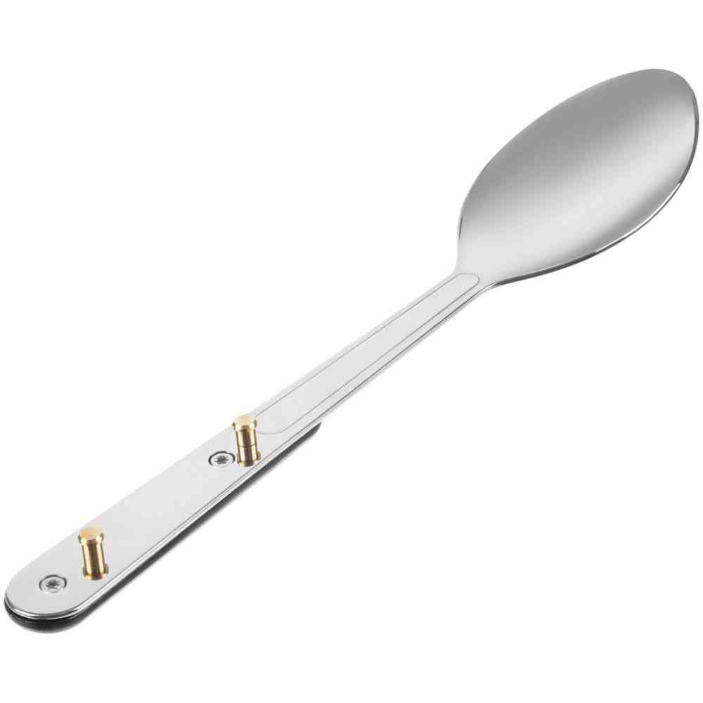 Набор походных столовых приборов Campsite, черный - 3