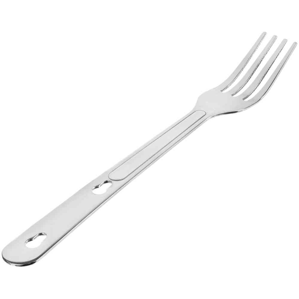 Набор походных столовых приборов Campsite, черный - 4