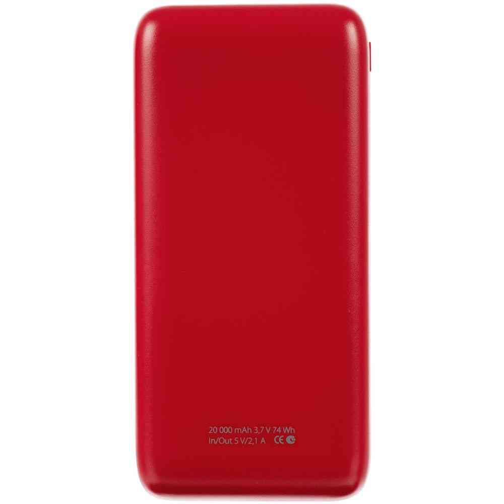 Внешний аккумулятор Gamechanger 20000 мАч, красный - 3