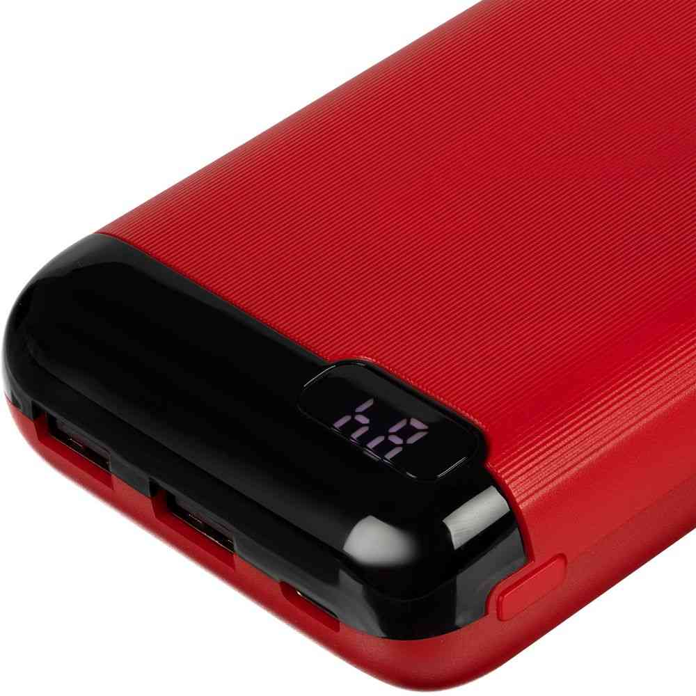 Внешний аккумулятор Gamechanger 20000 мАч, красный - 5