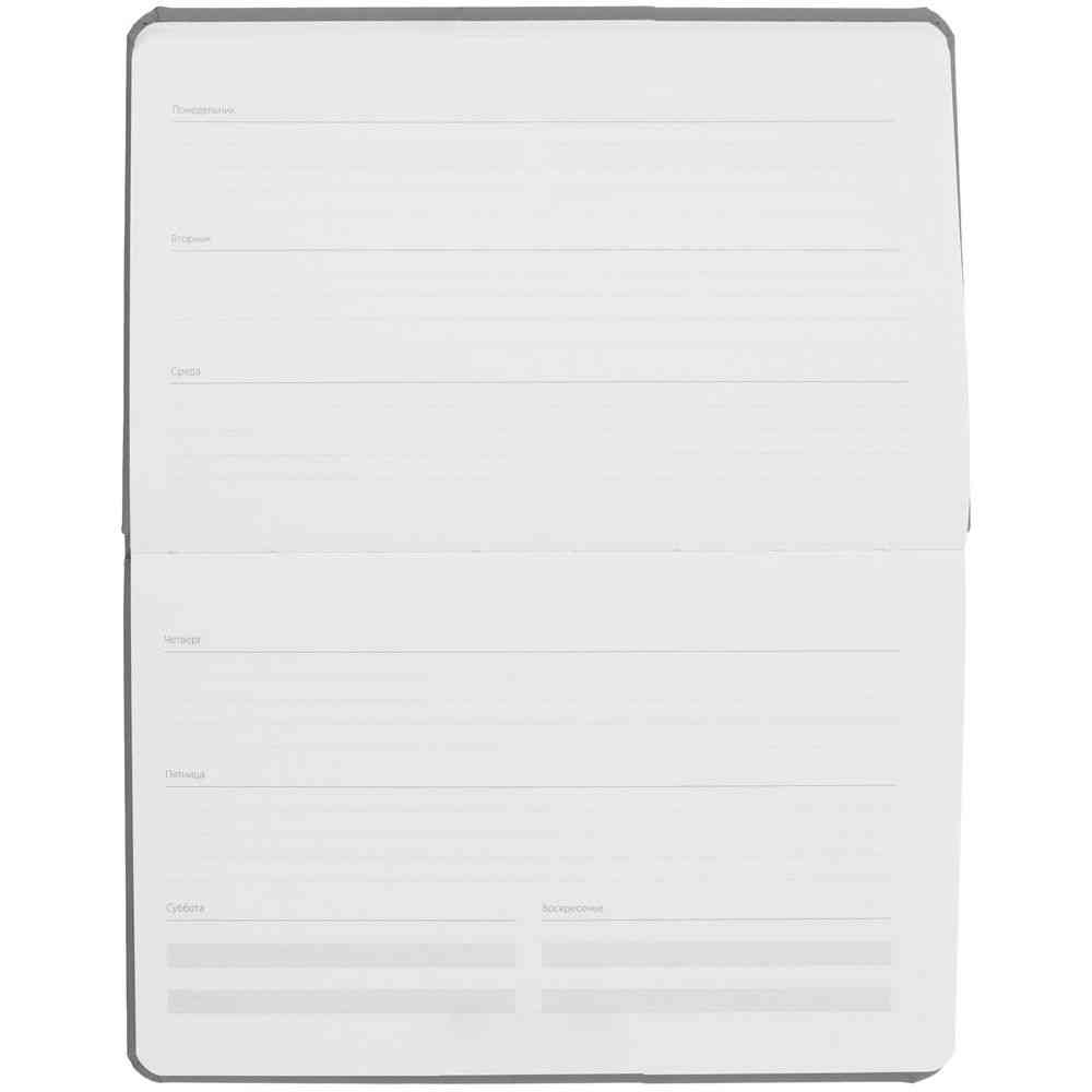 Еженедельник Urban, недатированный, серый - 6