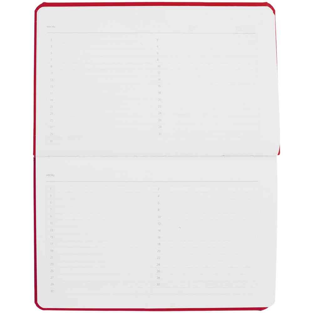 Еженедельник Urban, недатированный, красный - 7