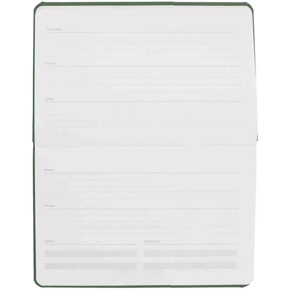 Еженедельник Urban, недатированный, зеленый - 6