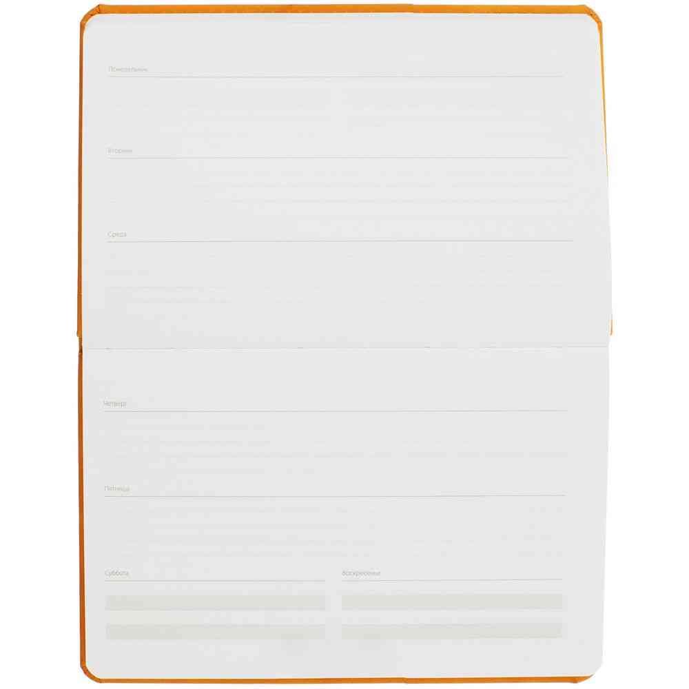 Еженедельник Urban, недатированный, оранжевый - 6