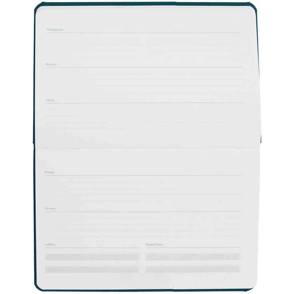 Еженедельник Urban, недатированный, изумрудный - 7