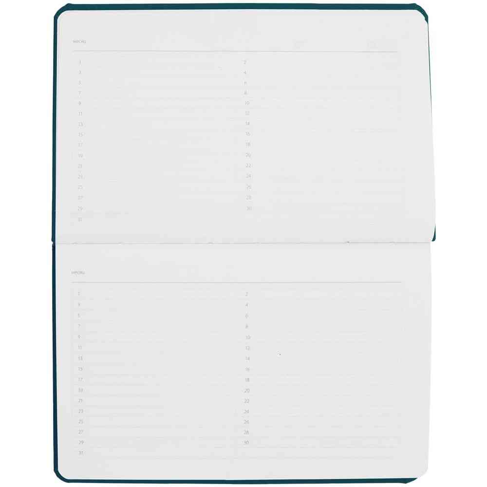 Еженедельник Urban, недатированный, изумрудный - 8