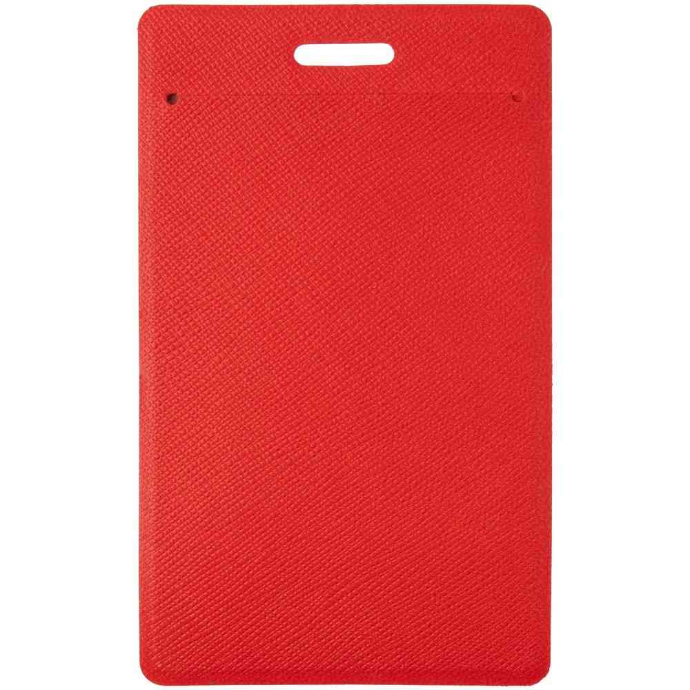 Чехол для пропуска Hit, красный - 2