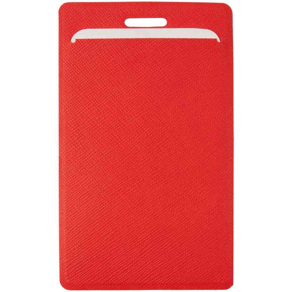 Чехол для пропуска Hit, красный - 3