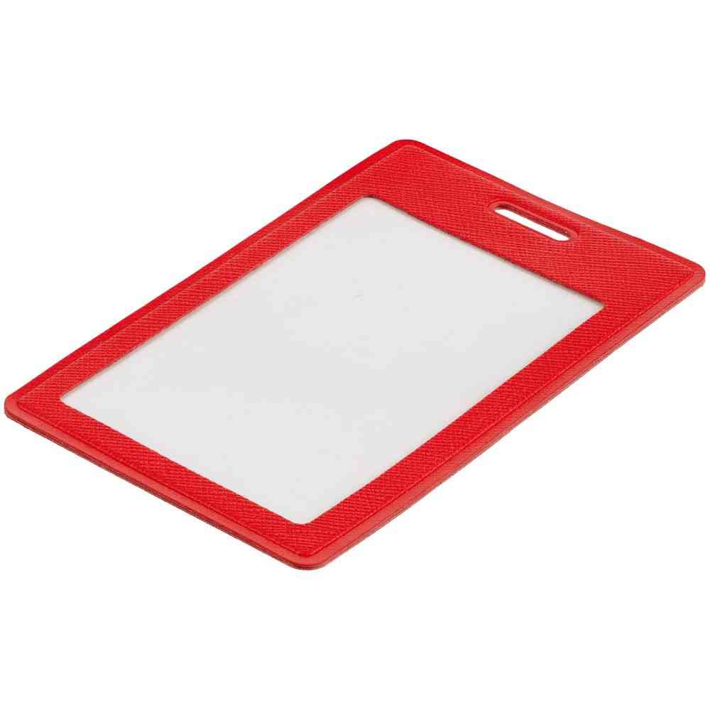 Чехол для пропуска Hit, красный - 4