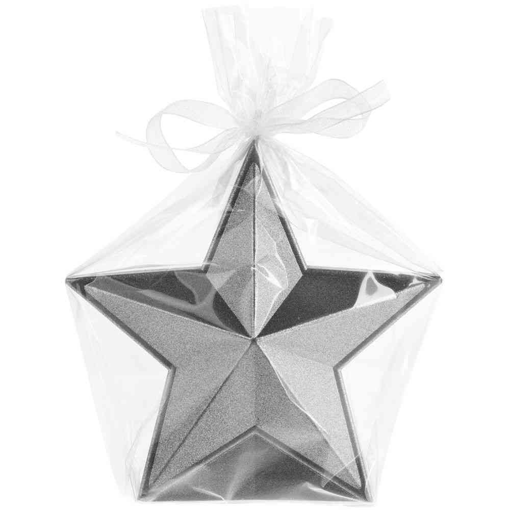 Свеча High Five, серебристая - 4