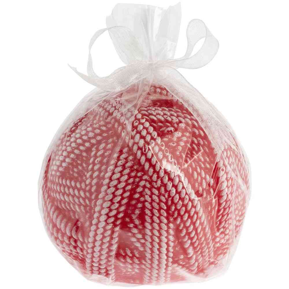 Свеча Kniteam, клубок, красный - 2