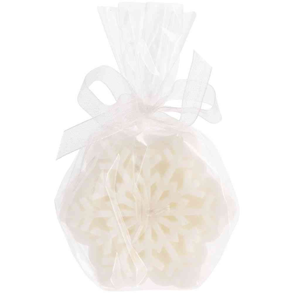 Свеча Snowlight 1, белая, 6 см - 5