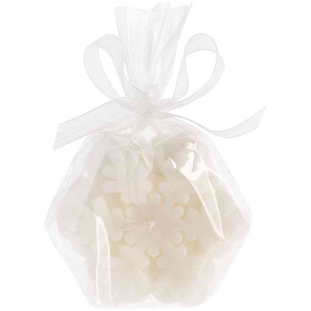 Свеча Snowlight 3, белая, 6 см - 5