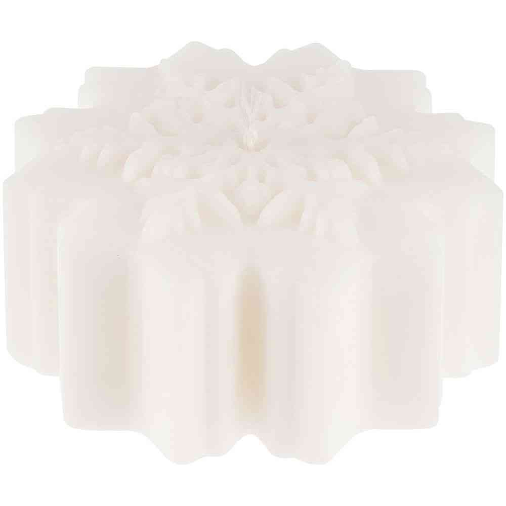 Свеча Snowflame 2, белая, 8 см - 4